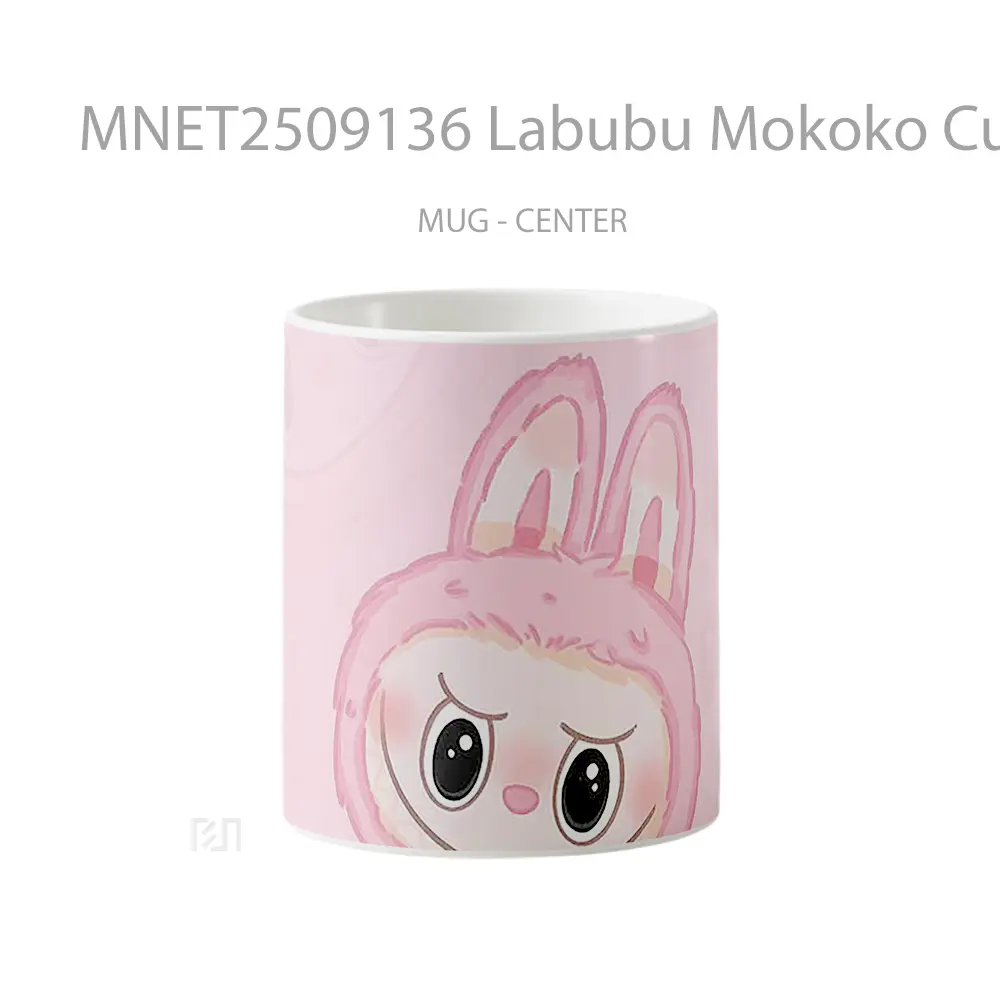 Labubu Mokoko Cute Grin Mug MNET2509136 - All-side / Desain