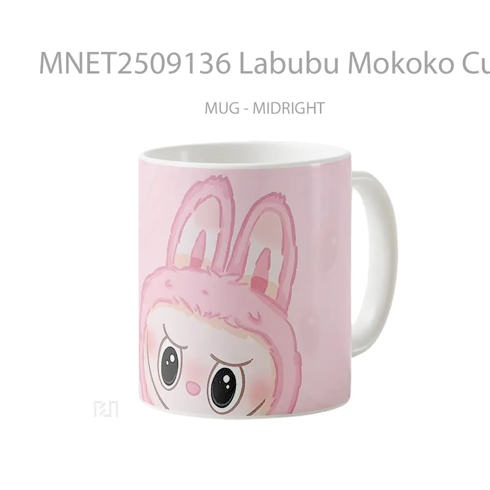 Labubu Mokoko Cute Grin Mug MNET2509136 - All-side / Desain