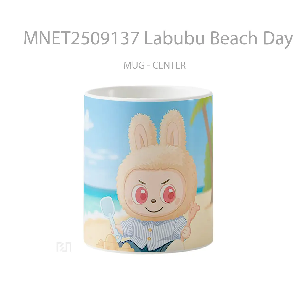 Labubu Beach Day Builder Mug MNET2509137 - All-side / Desain