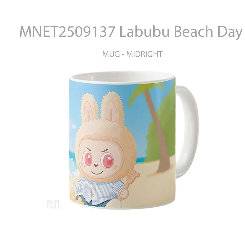 Labubu Beach Day Builder Mug MNET2509137 - All-side / Desain