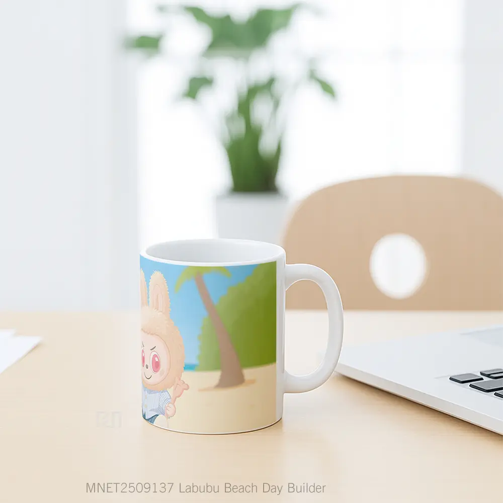 Labubu Beach Day Builder Mug MNET2509137 - All-side / Desain