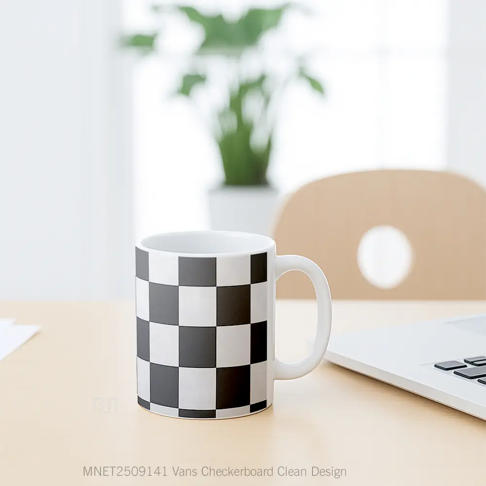 Vans Checkerboard Clean Design Mug MNET2509141 - All-side / Desain