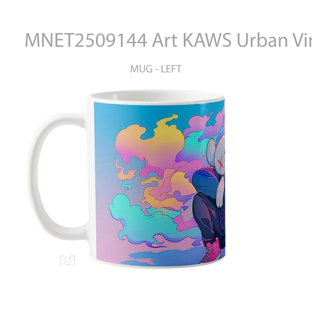 Art Kaws Urban Vinyl Figure Mug MNET2509144 - All-side / Desain