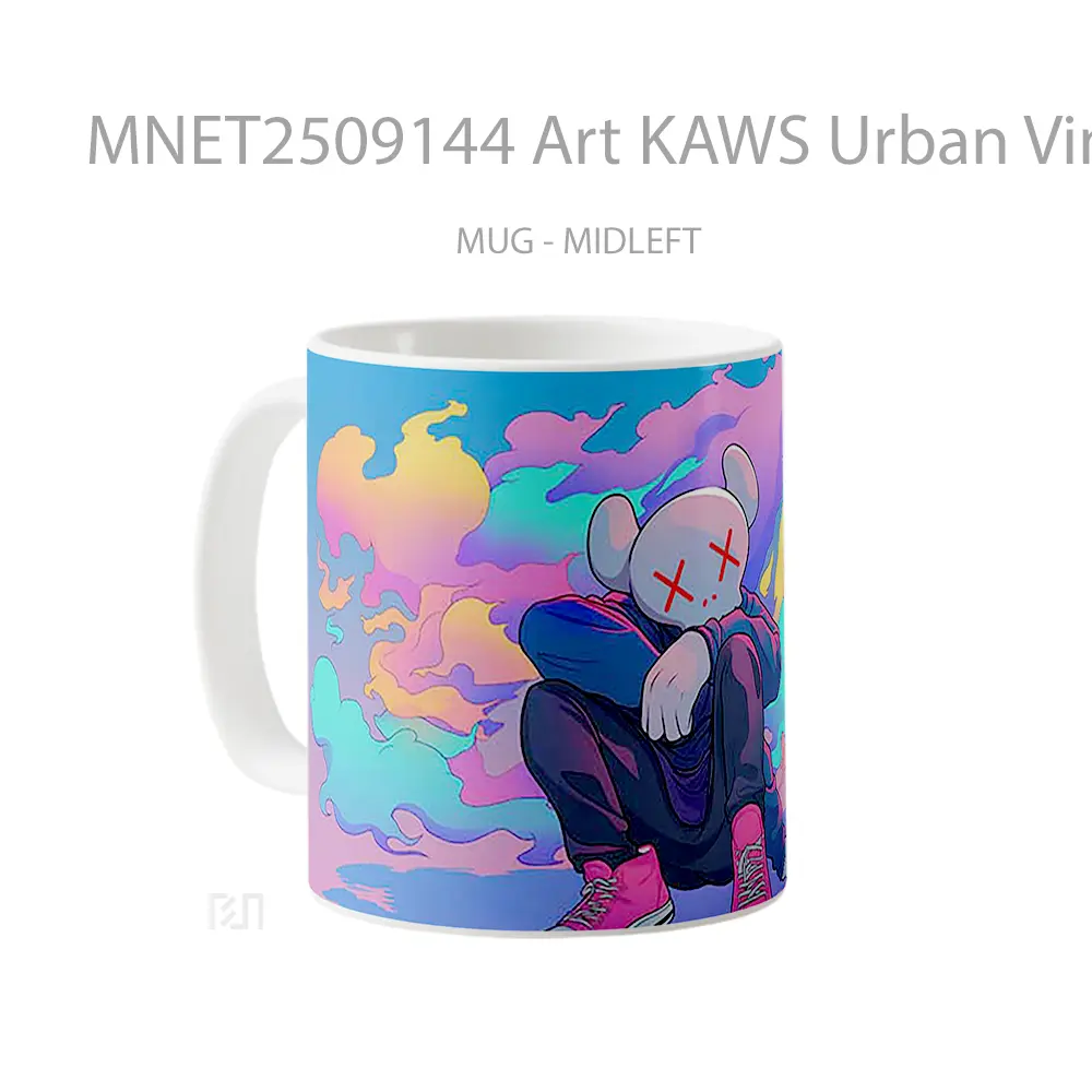 Art Kaws Urban Vinyl Figure Mug MNET2509144 - All-side / Desain
