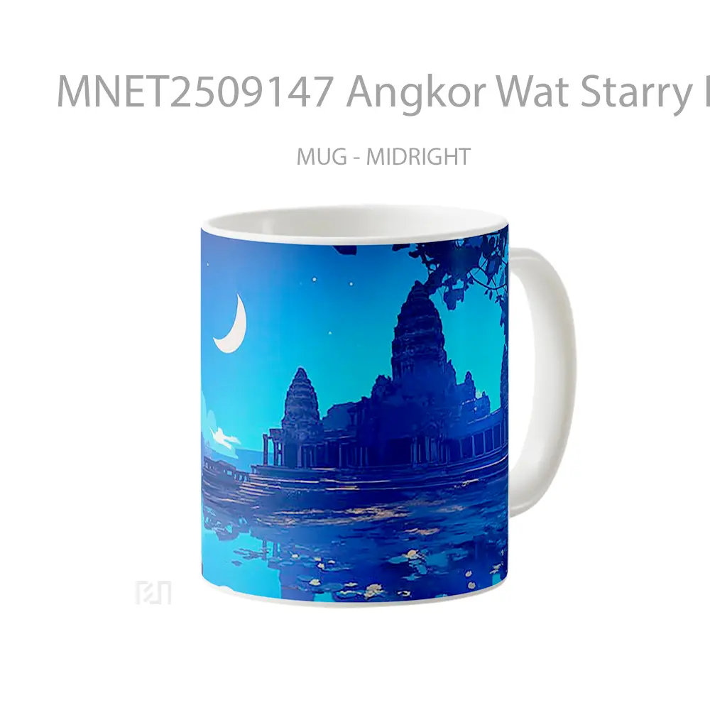 Angkor Wat Starry Reflection Mug MNET2509147 - All-side / Desain