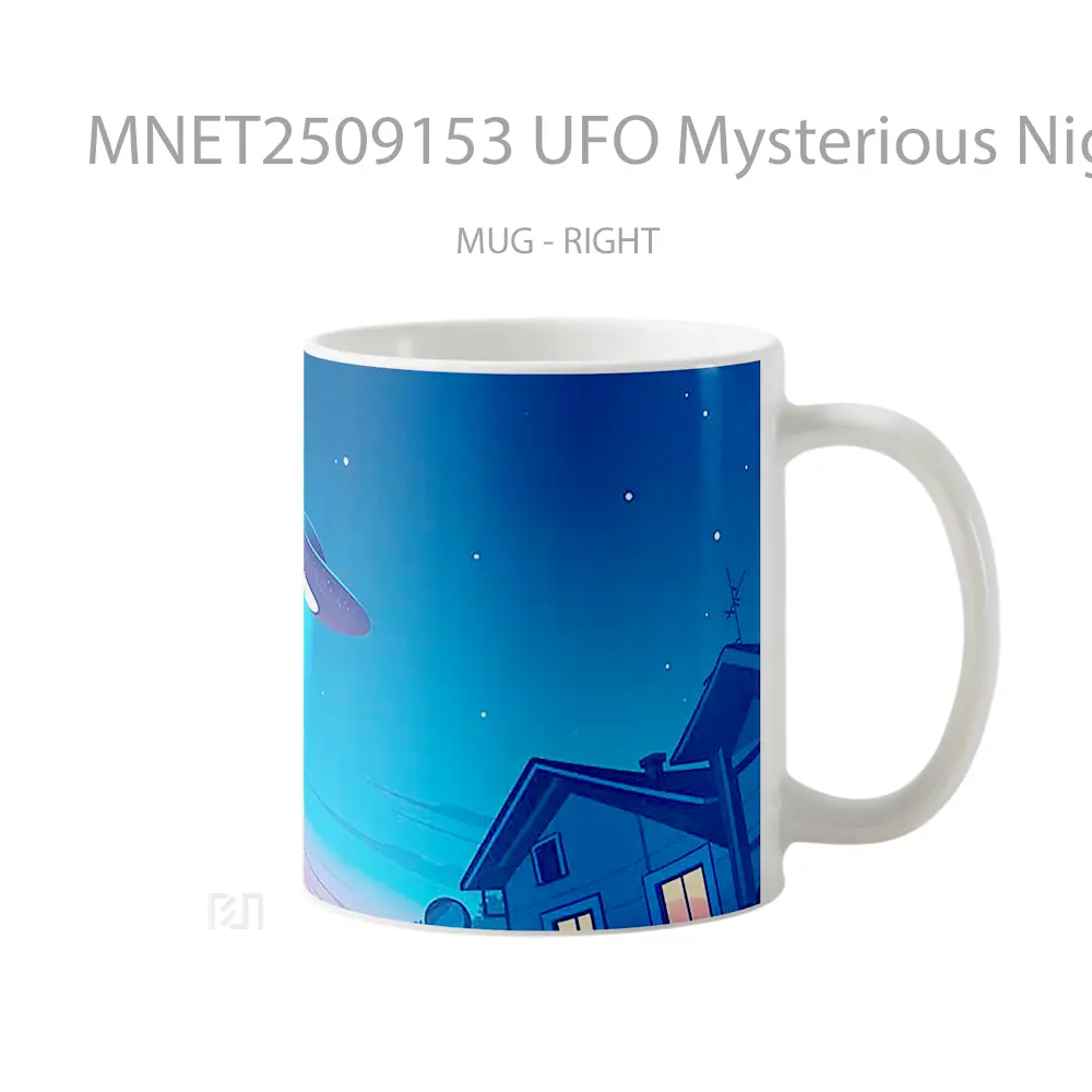 Ufo Mysterious Night Sky Mug MNET2509153