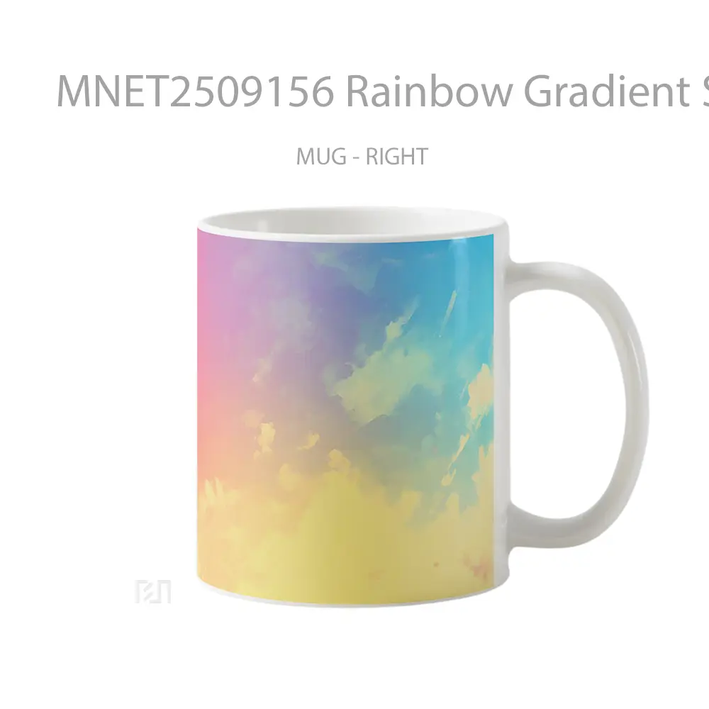 Rainbow Gradient Sky Mug MNET2509156