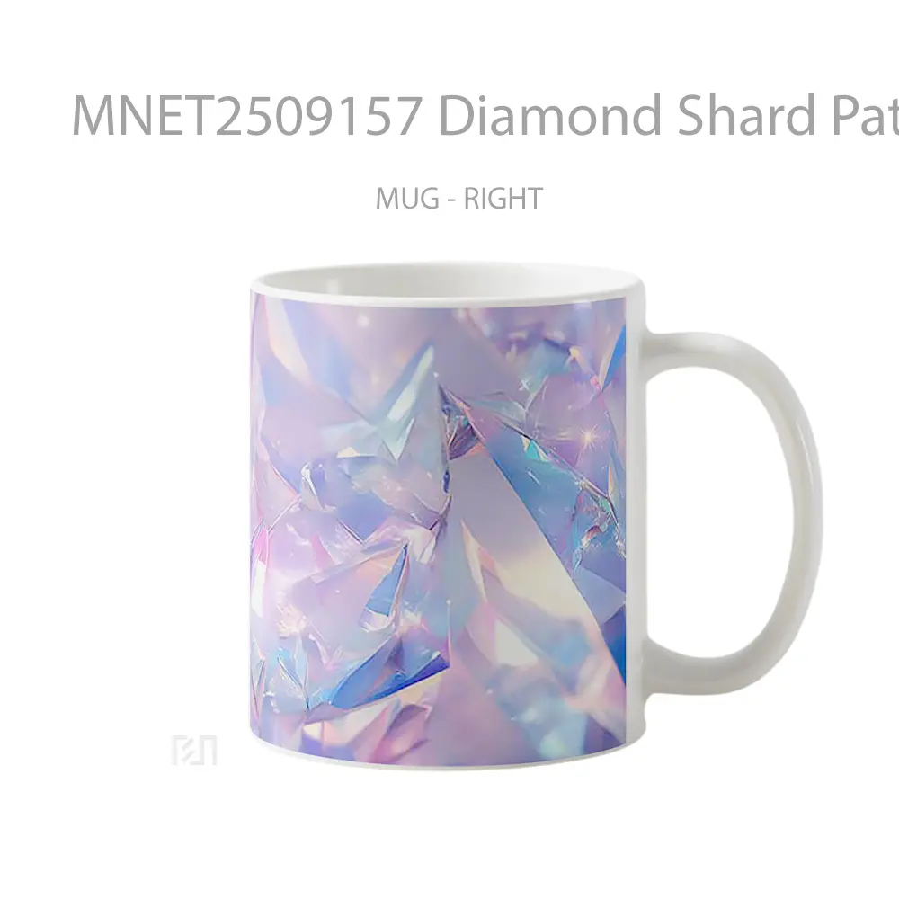 Diamond Shard Patterns Mug MNET2509157