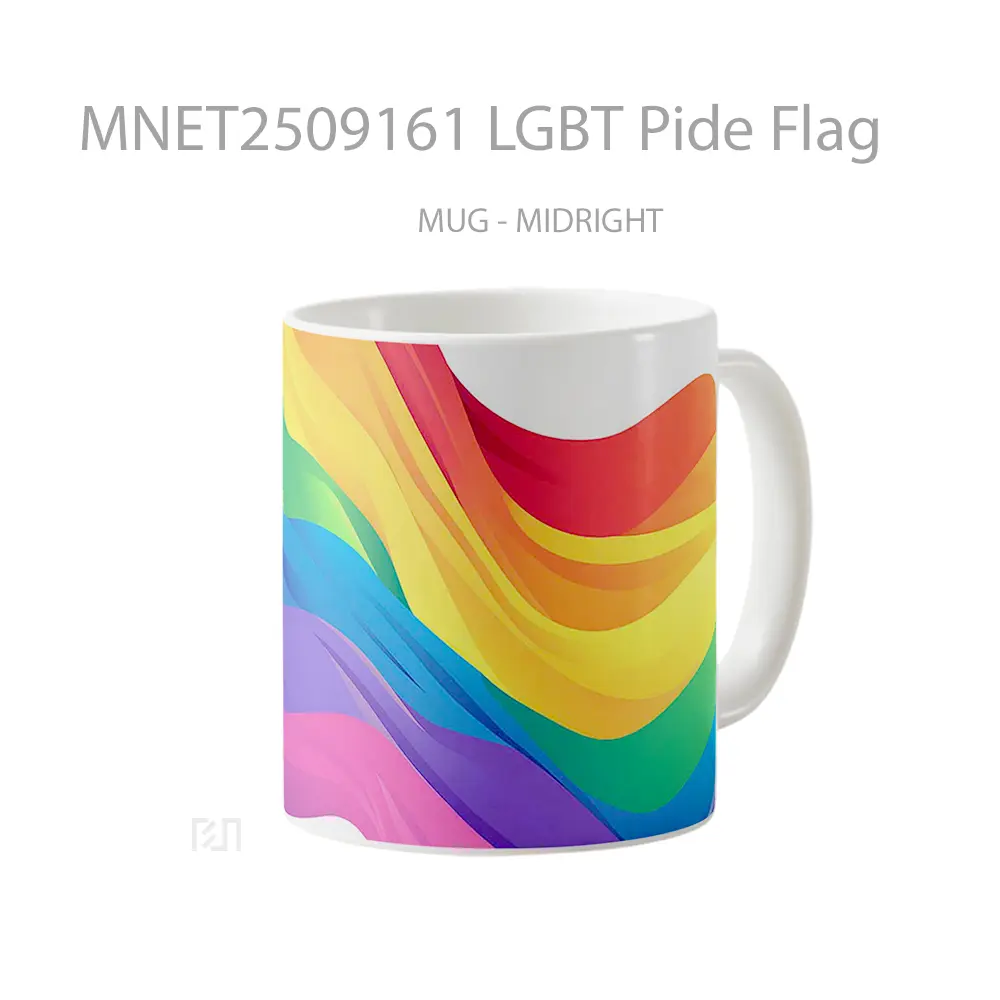 Lgbt Pide Flag Mug MNET2509161 - All-side / Desain