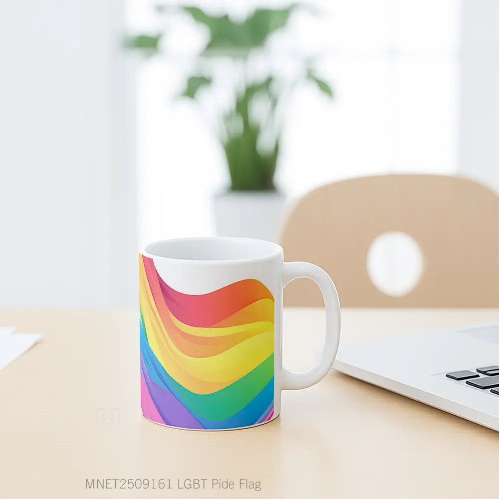 Lgbt Pide Flag Mug MNET2509161 - All-side / Desain
