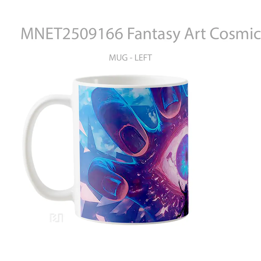 Fantasy Art Cosmic Eye Portal Mug MNET2509166 - All-side / Desain