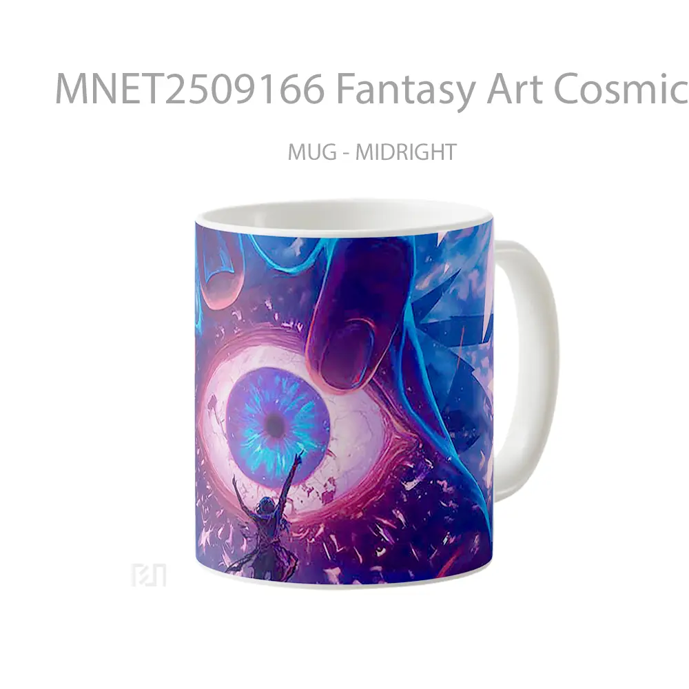 Fantasy Art Cosmic Eye Portal Mug MNET2509166 - All-side / Desain