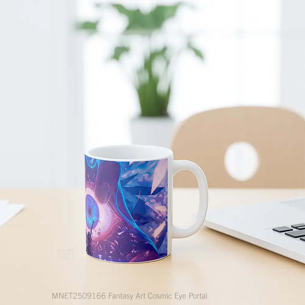 Fantasy Art Cosmic Eye Portal Mug MNET2509166 - All-side / Desain