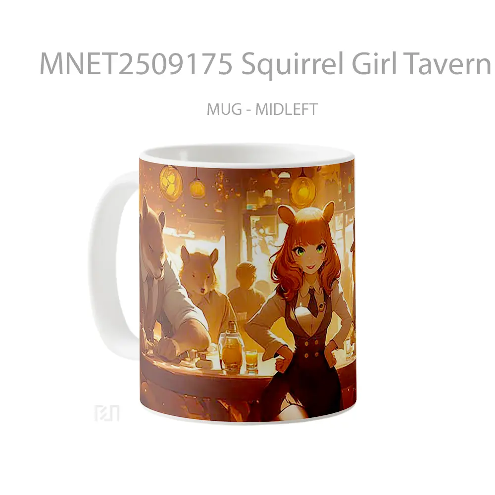 Squirrel Girl Tavern Scene Mug MNET2509175 - All-side / Desain