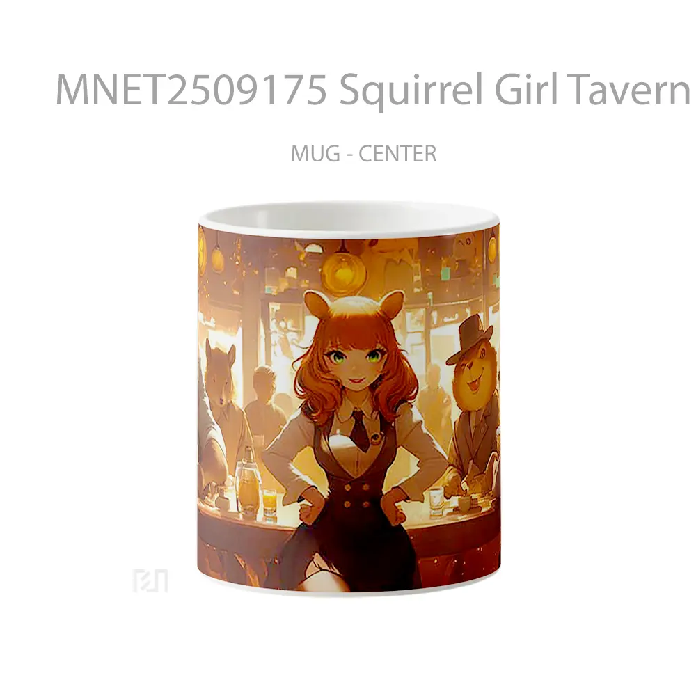 Squirrel Girl Tavern Scene Mug MNET2509175 - All-side / Desain