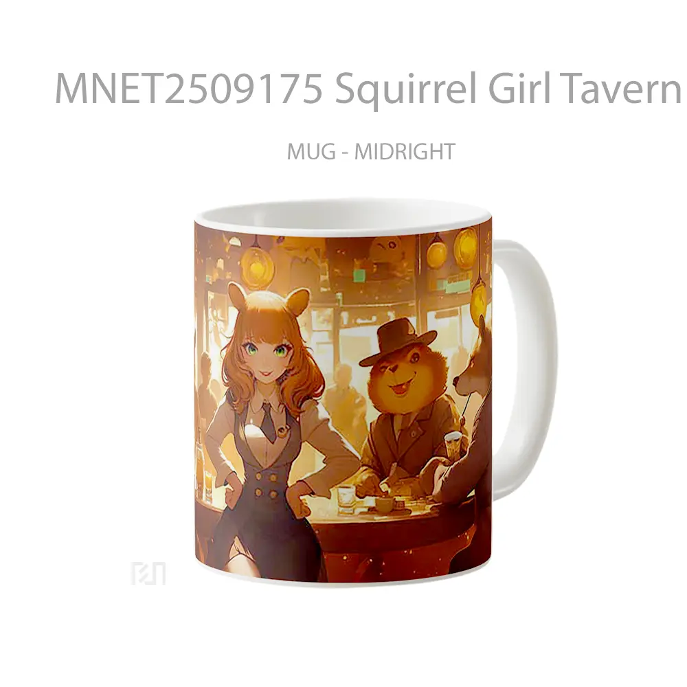 Squirrel Girl Tavern Scene Mug MNET2509175 - All-side / Desain