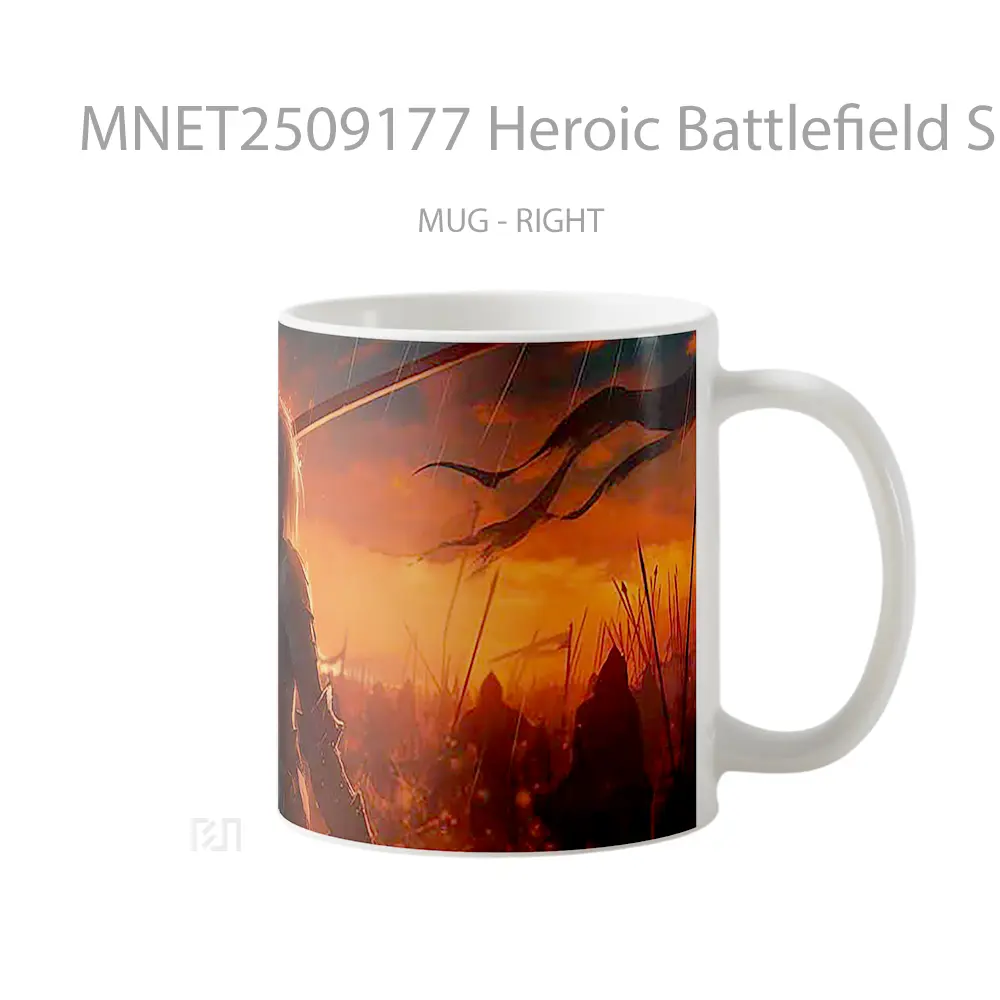 Heroic Battlefield Sunset Warrior Mug MNET2509177