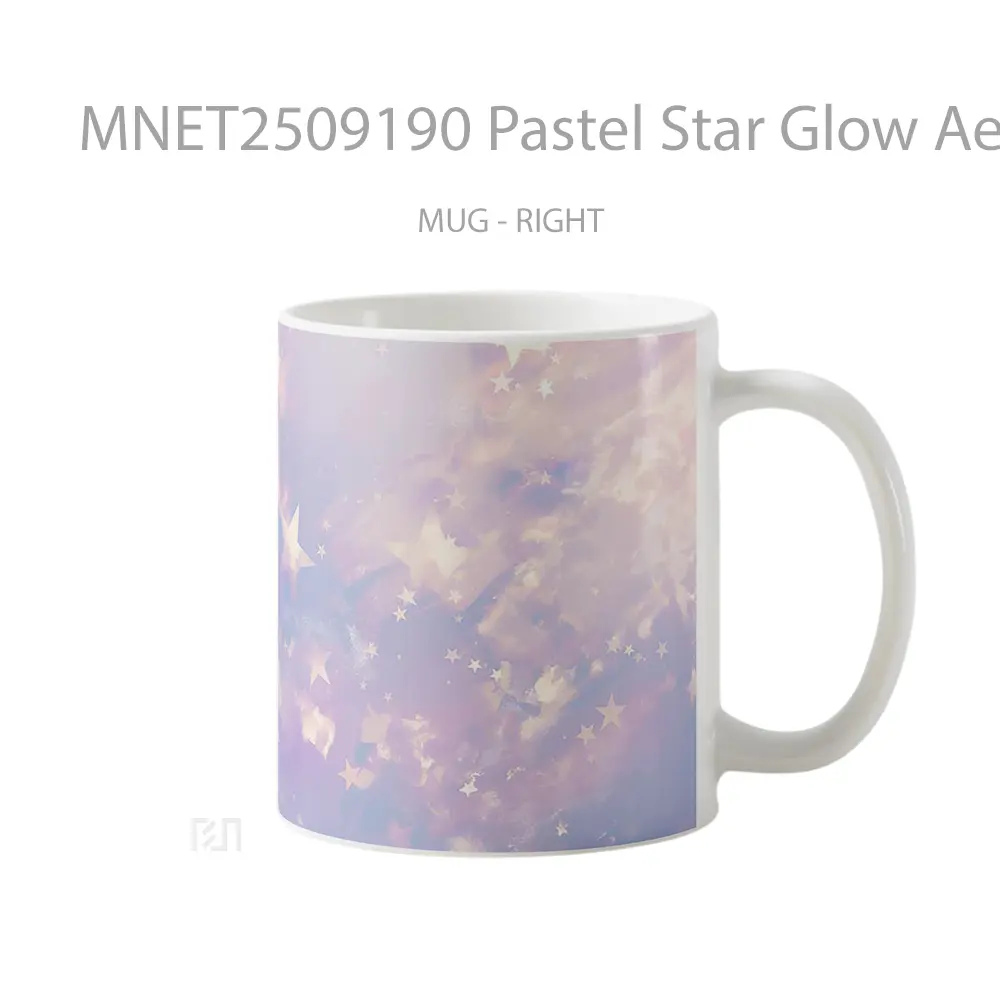 Pastel Star Glow Aesthetic Mug MNET2509190