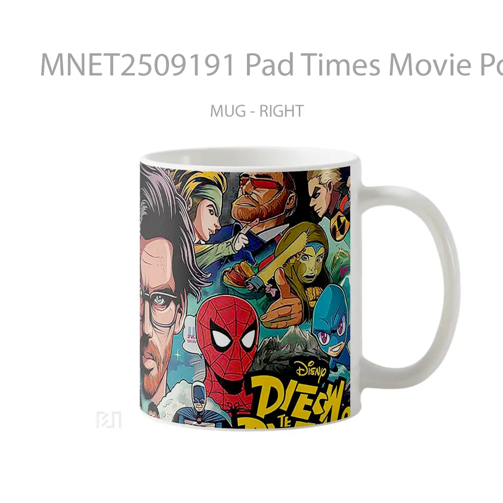 Pad Times Movie Poster Art Mug MNET2509191