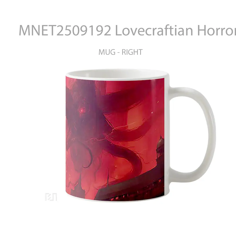 Lovecraftian Horror Cityscape Mug MNET2509192