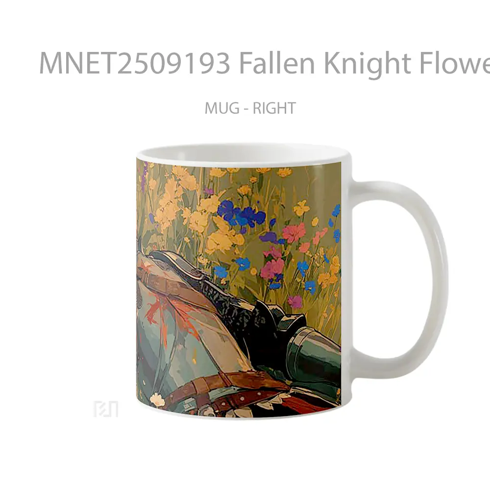 Fallen Knight Flower Field Mug MNET2509193