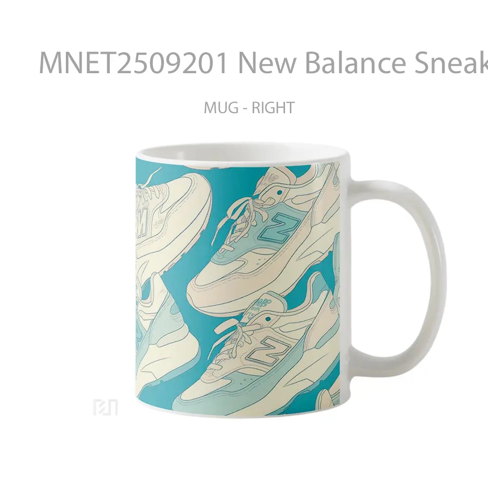 New Balance Sneakers Minimal Pattern Mug MNET2509201