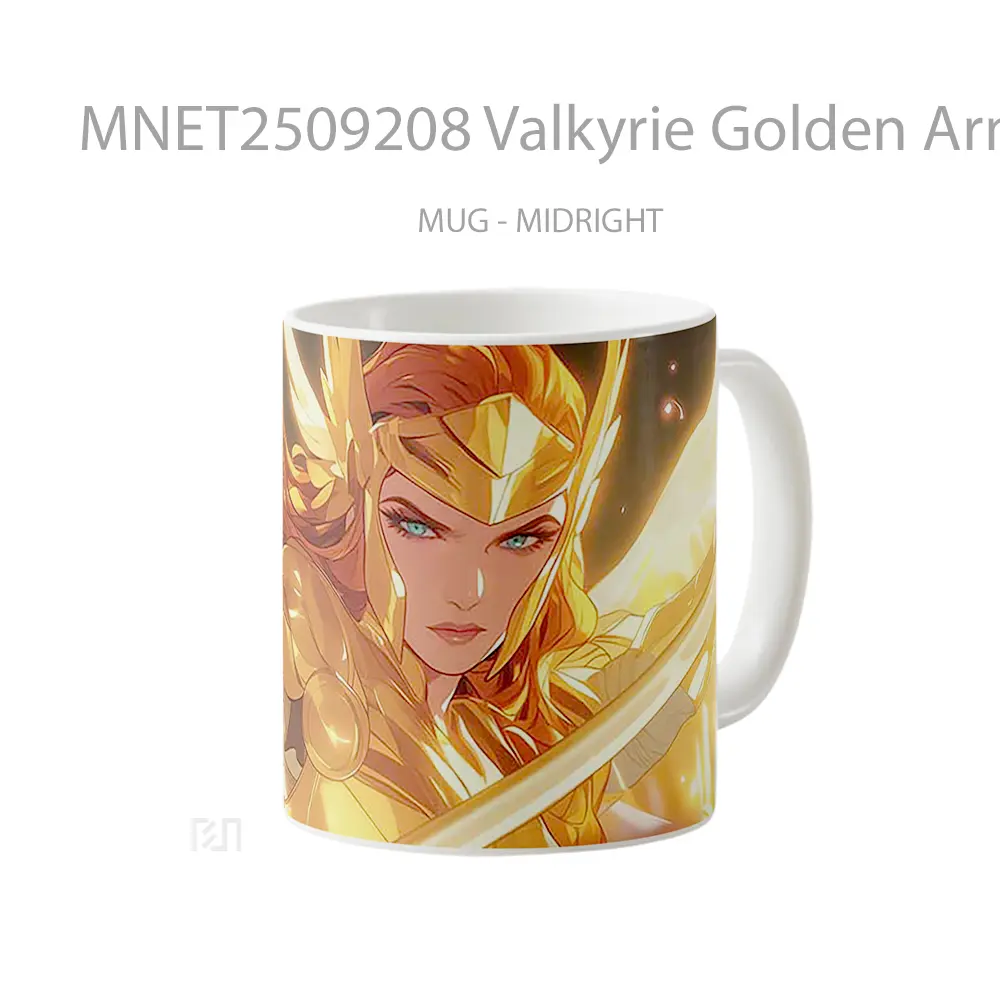 Valkyrie Golden Armor Mug MNET2509208 - All-side / Desain