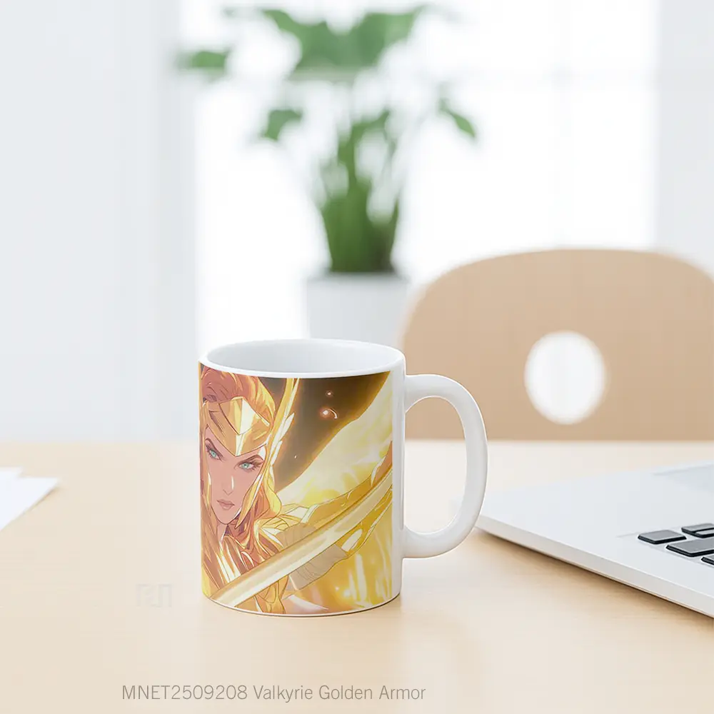 Valkyrie Golden Armor Mug MNET2509208 - All-side / Desain