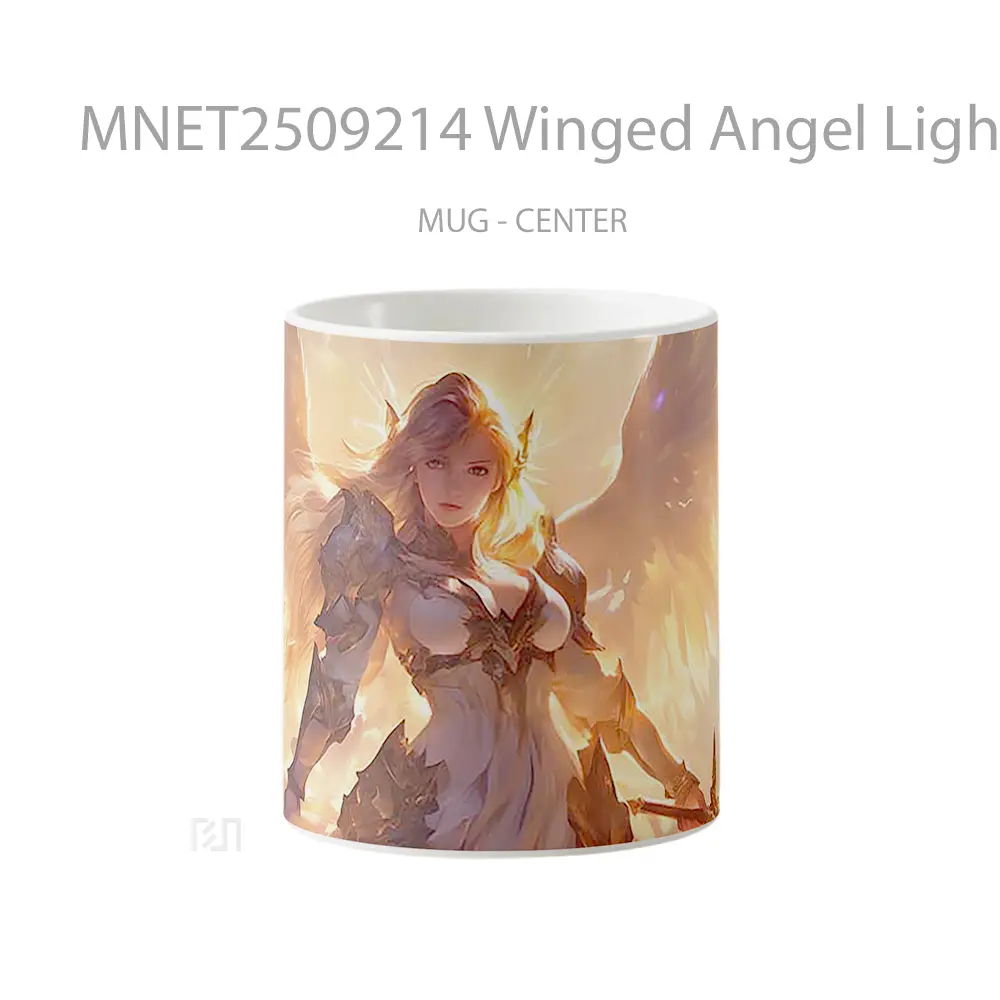 Winged Angel Light Mug MNET2509214 - All-side / Desain