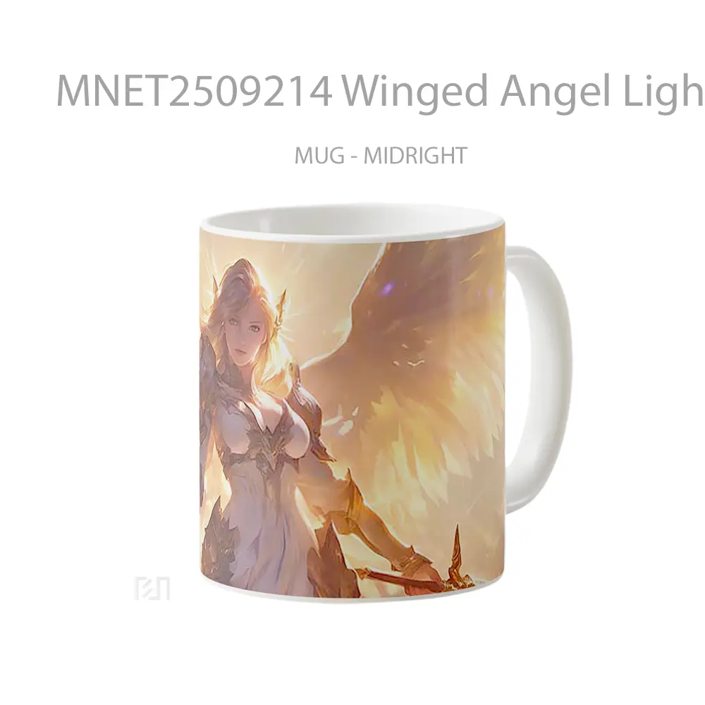 Winged Angel Light Mug MNET2509214 - All-side / Desain