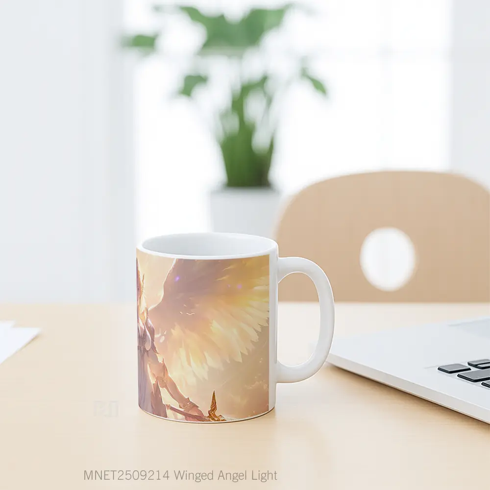 Winged Angel Light Mug MNET2509214 - All-side / Desain