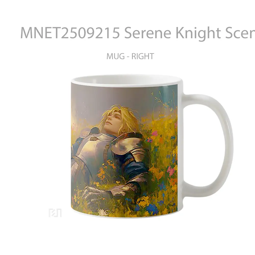 Serene Knight Scene Mug MNET2509215