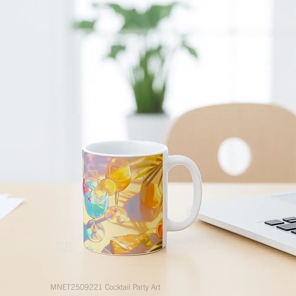 Cocktail Party Art Mug MNET2509221 - All-side / Desain