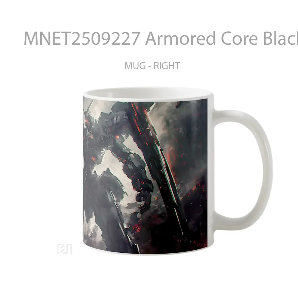 Armored Core Black Mecha Battlefield Mug MNET2509227
