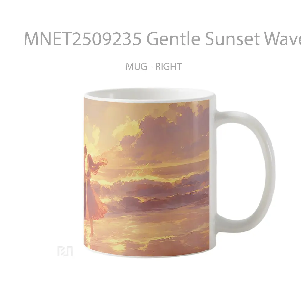 Gentle Sunset Wave Embrace Mug MNET2509235