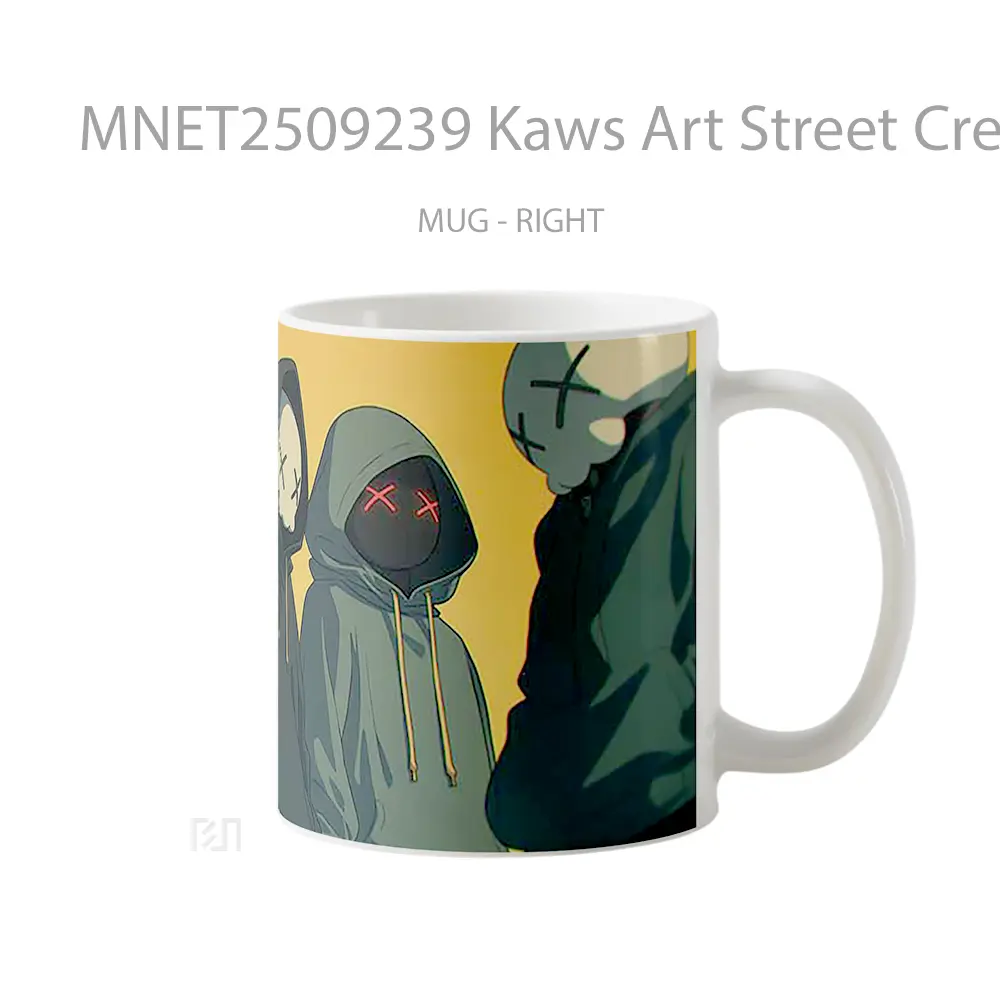Kaws Art Street Crew Mug MNET2509239