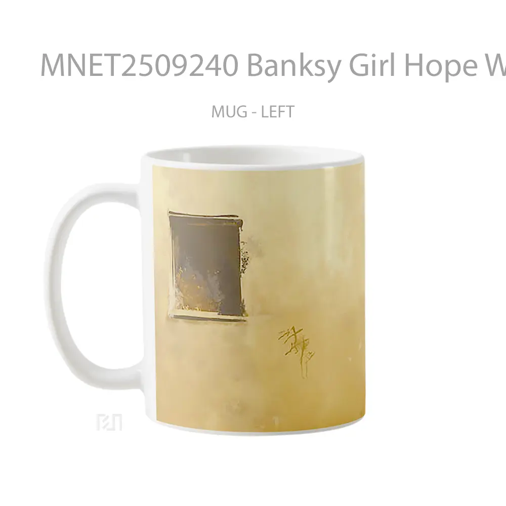 Banksy Girl Hope Window Mug MNET2509240 - All-side / Desain
