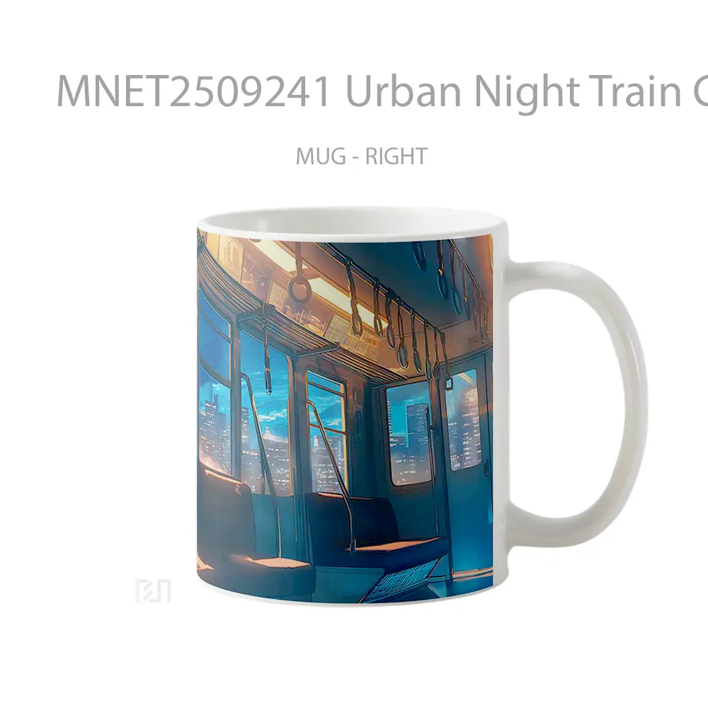 Urban Night Train Glow Mug MNET2509241