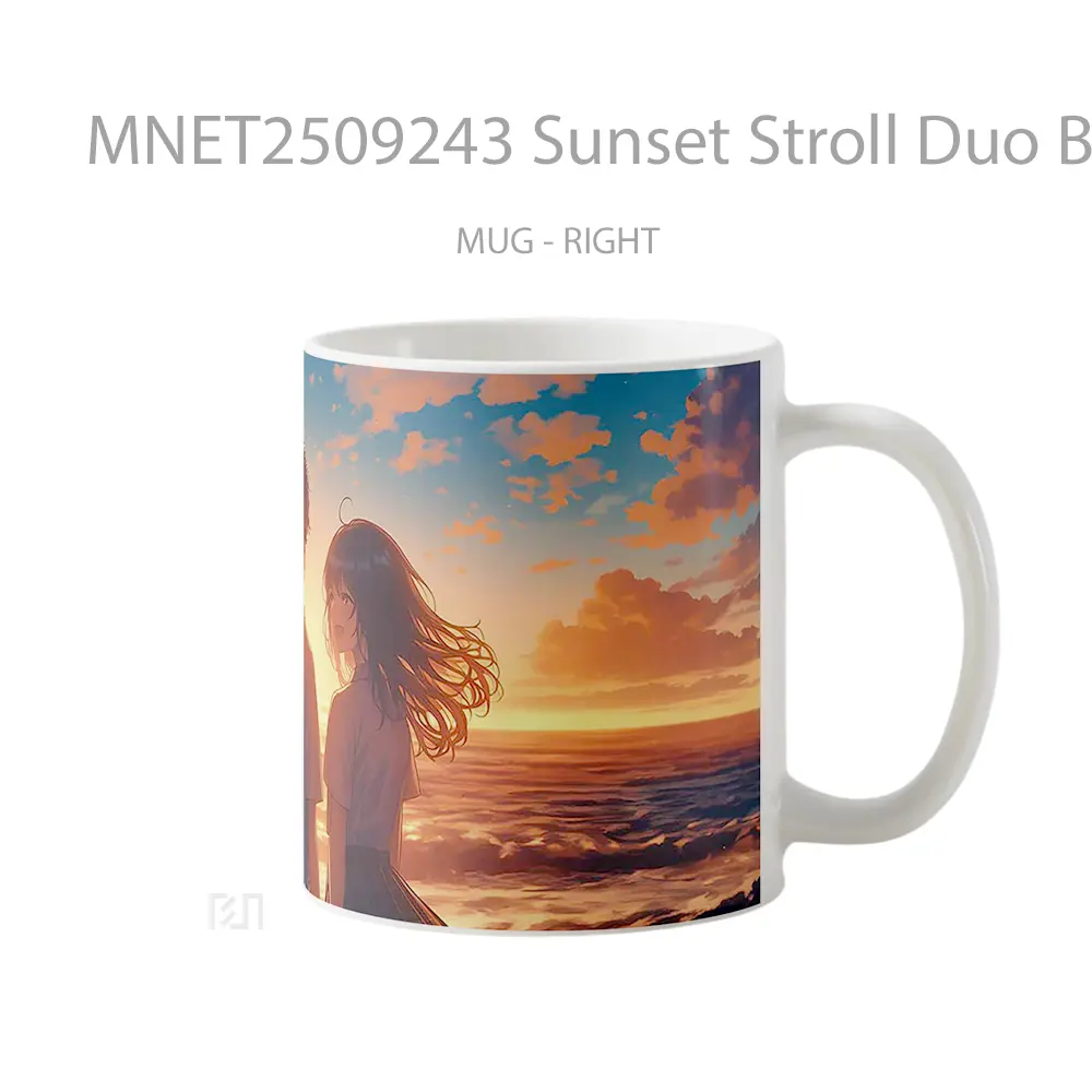 Sunset Stroll Duo Beach Romance Mug MNET2509243