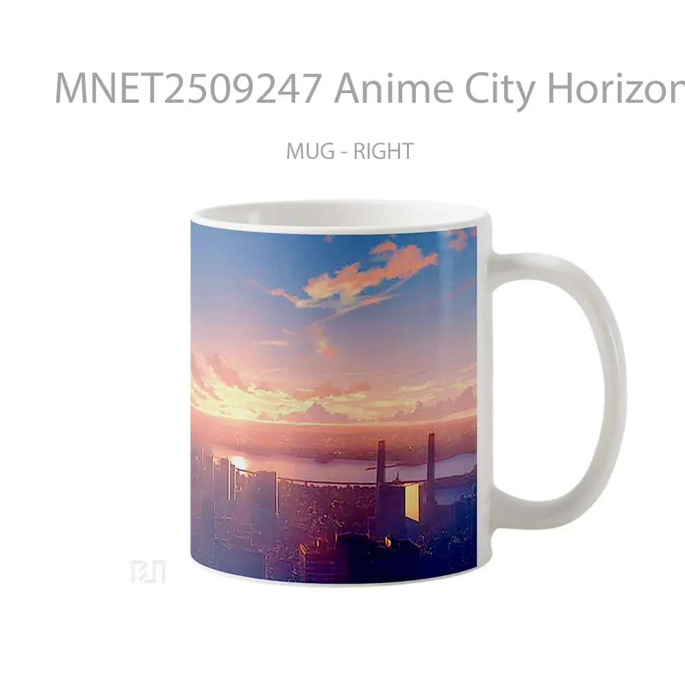 Anime City Horizon Sunset Mug MNET2509247