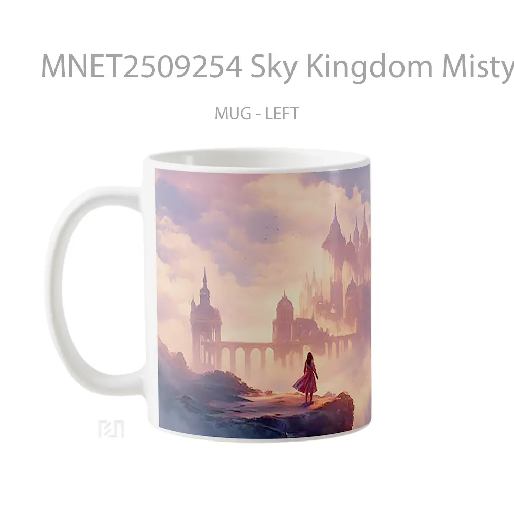 Sky Kingdom Misty Veil Mug MNET2509254 - All-side / Desain