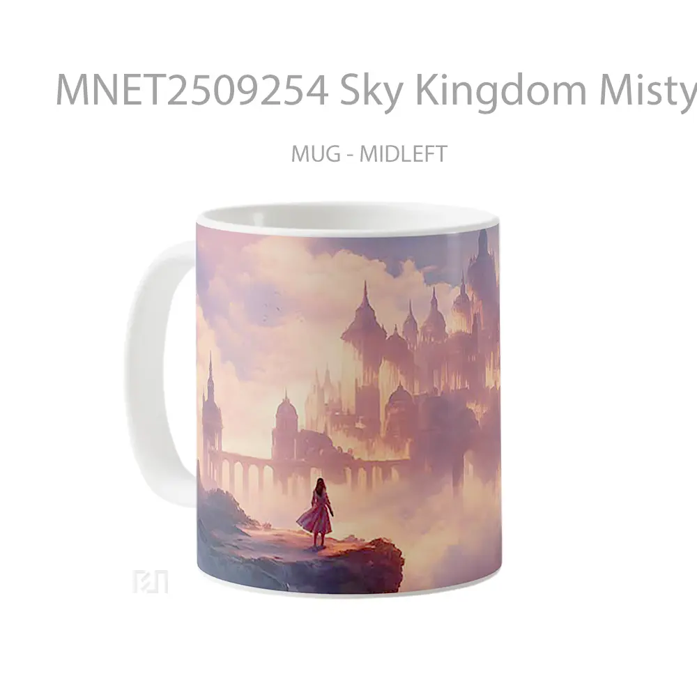 Sky Kingdom Misty Veil Mug MNET2509254 - All-side / Desain