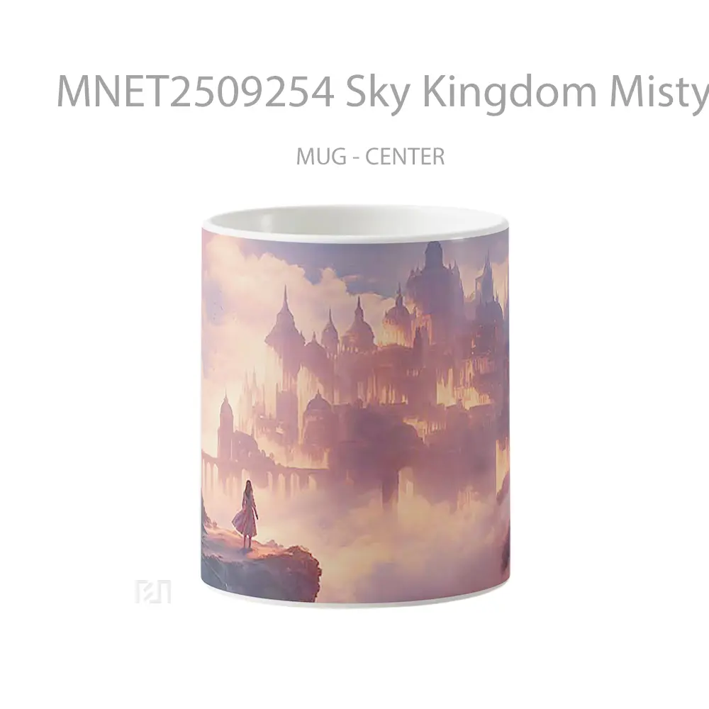 Sky Kingdom Misty Veil Mug MNET2509254 - All-side / Desain