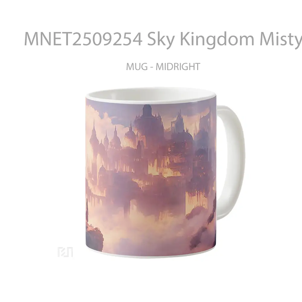 Sky Kingdom Misty Veil Mug MNET2509254 - All-side / Desain
