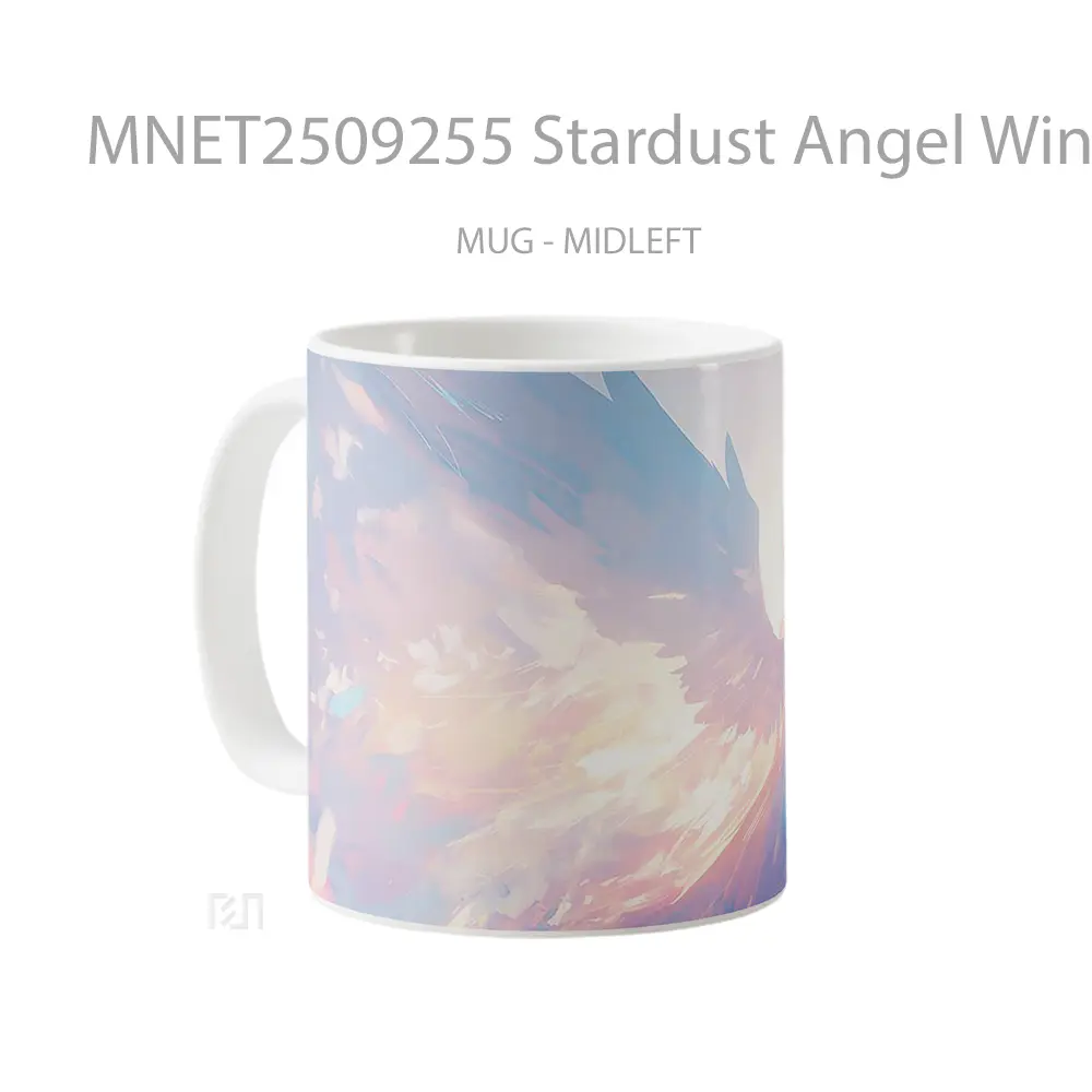 Stardust Angel Wings Heavenly Mug MNET2509255 - All-side / Desain