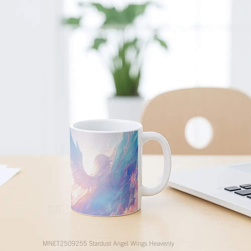 Stardust Angel Wings Heavenly Mug MNET2509255 - All-side / Desain
