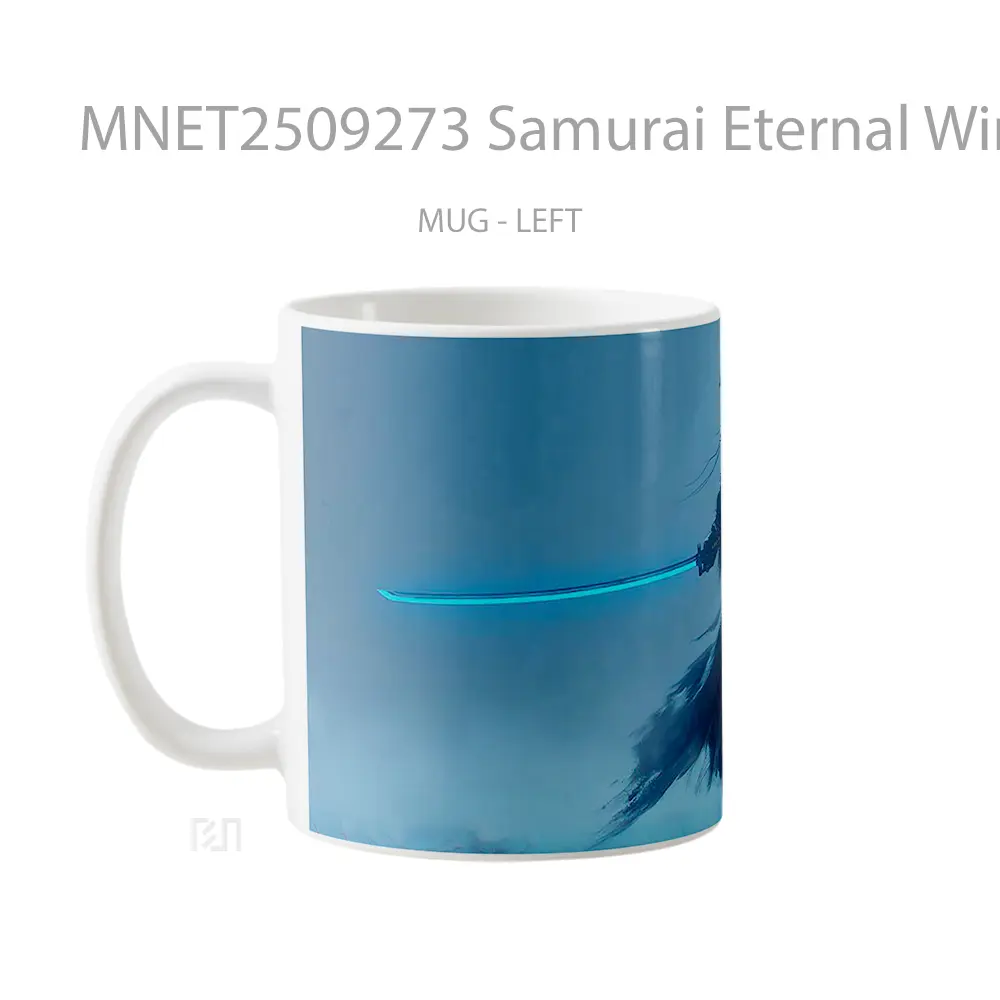 Samurai Eternal Winter Warrior Mug MNET2509273 - All-side / Desain
