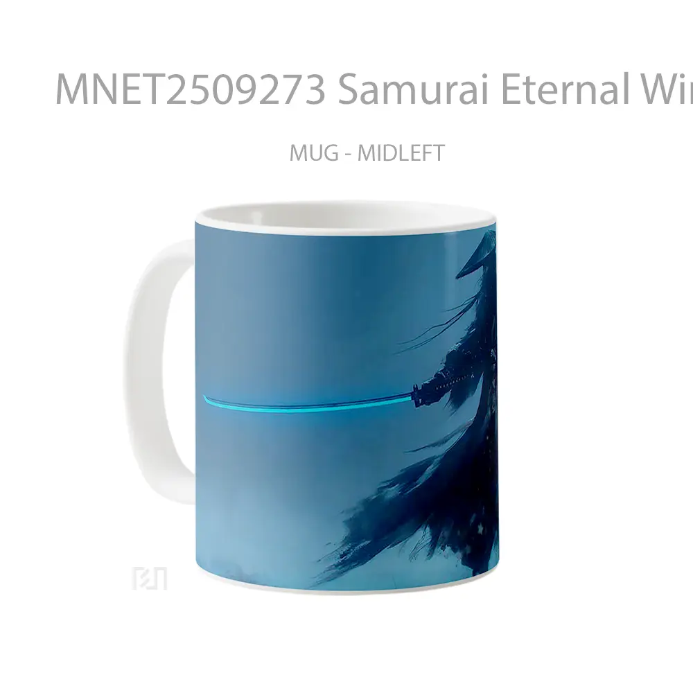 Samurai Eternal Winter Warrior Mug MNET2509273 - All-side / Desain