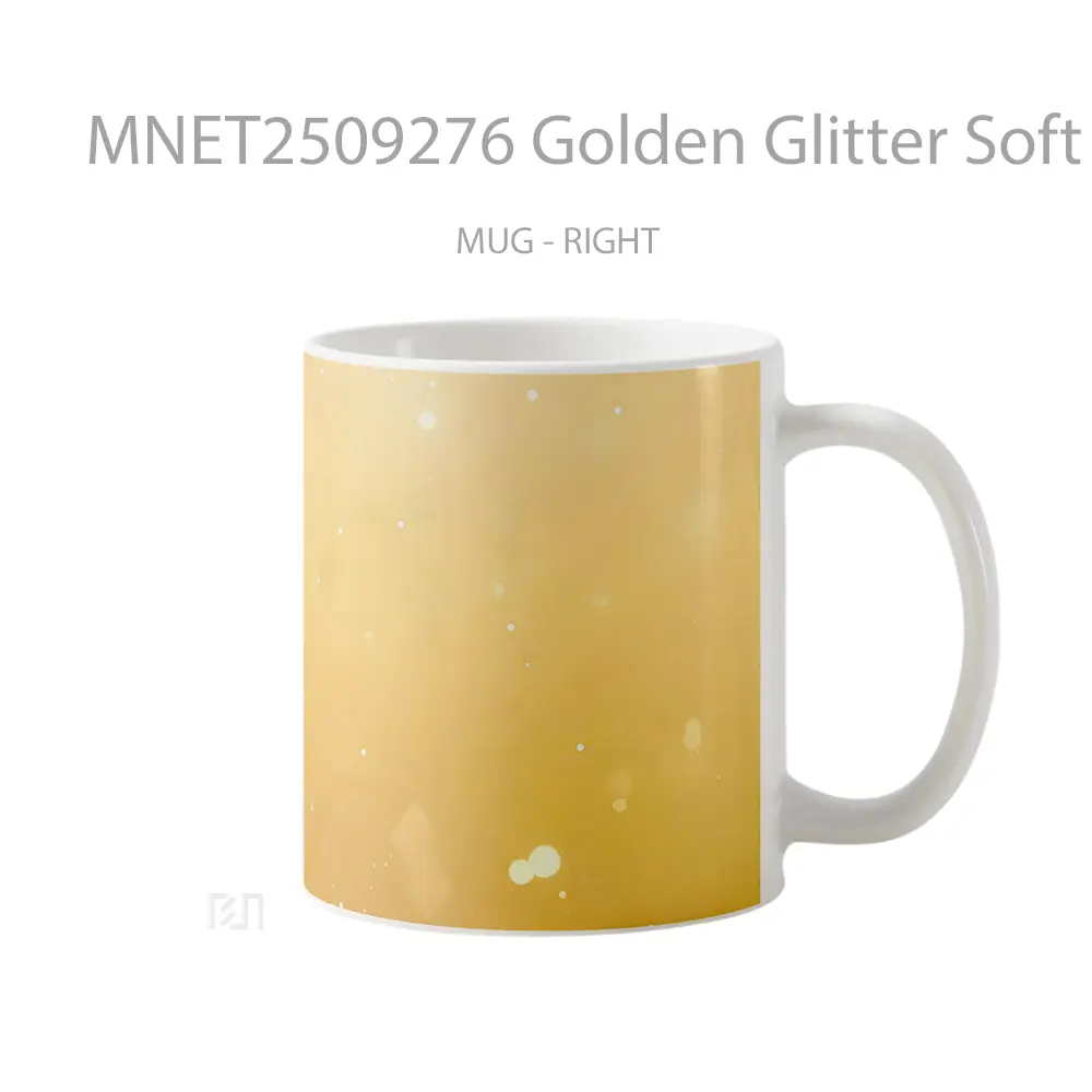 Golden Glitter Soft Luxury Sparkling Mug MNET2509276