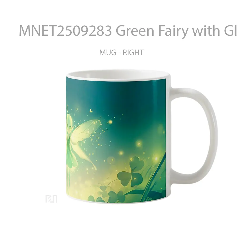 Green Fairy With Glowing Wings Mug MNET2509283